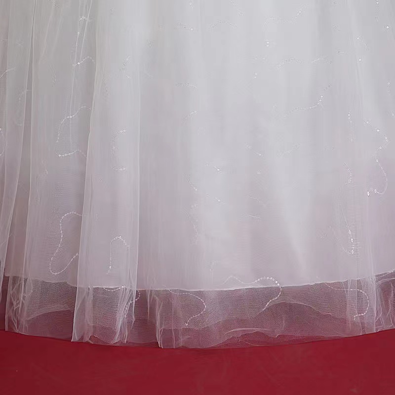 CHRIS&JE Wedding Dresses Bridal Dresses with Thin, Simple, and Dreamy Chest Dresses